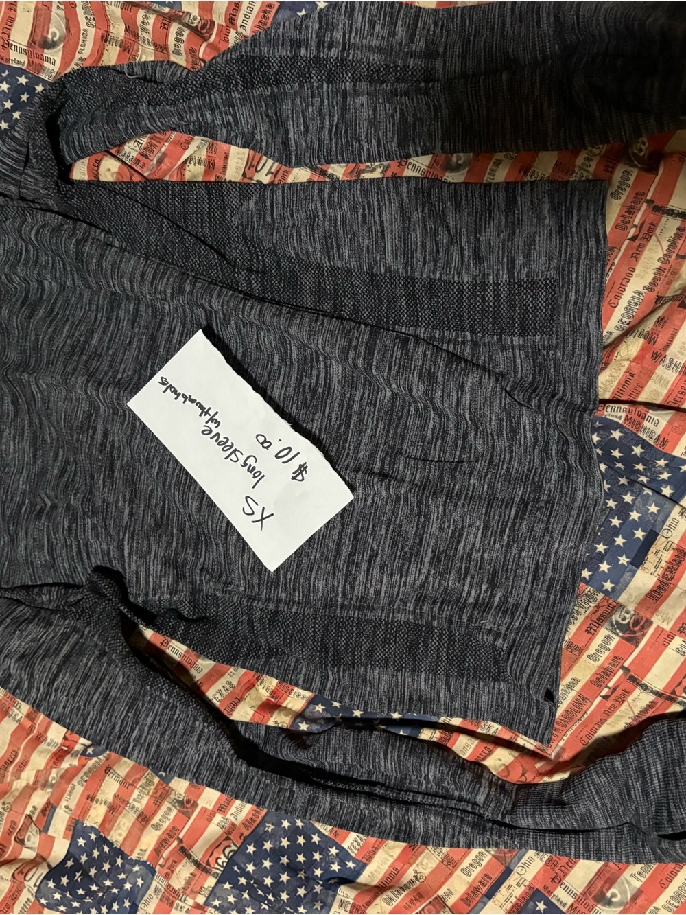 Men's Heathered Dark Gray Pullover Hooded Shirt